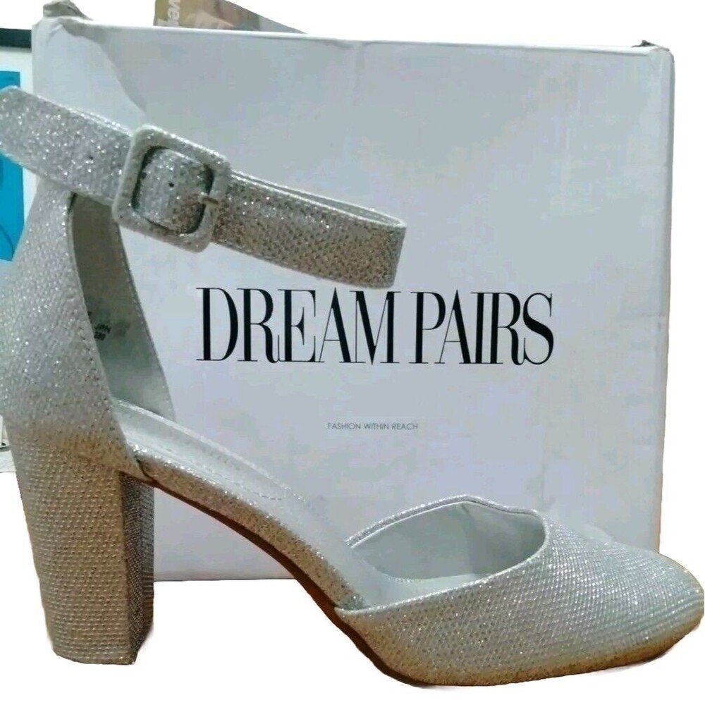 Dream Pairs Angelica Ankle Strap High Heel Pump Dress Shoes